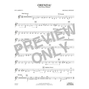 Orenda! (The Power Within) - Bb Clarinet 2