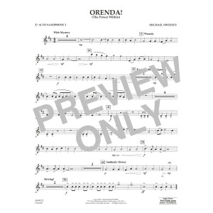 Orenda! (The Power Within) - Eb Alto Saxophone 2