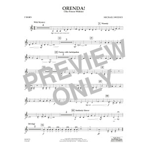 Orenda! (The Power Within) - F Horn