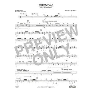 Orenda! (The Power Within) - Percussion 1