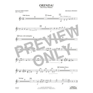 Orenda! (The Power Within) - Mallet Percussion