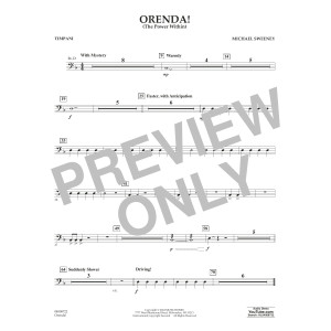 Orenda! (The Power Within) - Timpani
