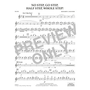 No Step, Go Step, Half Step, Whole Step! - Flute