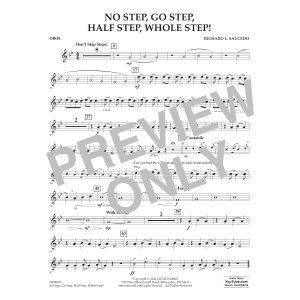 No Step, Go Step, Half Step, Whole Step! - Oboe