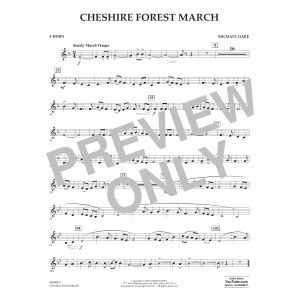 Cheshire Forest March - F Horn
