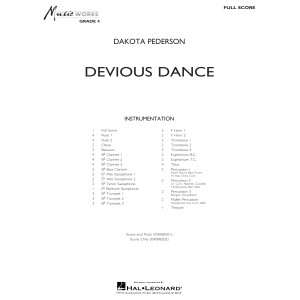 Devious Dance - Conductor Score (Full Score)