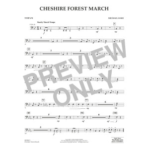 Cheshire Forest March - Timpani