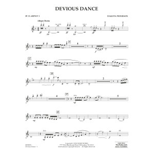 Devious Dance - Bb Clarinet 1