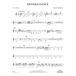 Devious Dance - Bb Clarinet 3