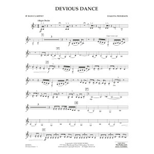 Devious Dance - Bb Bass Clarinet
