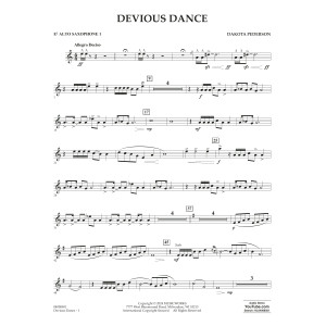 Devious Dance - Eb Alto Saxophone 1