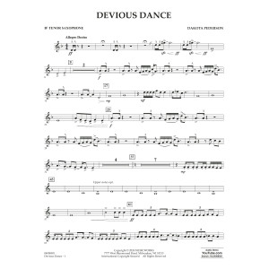 Devious Dance - Bb Tenor Saxophone