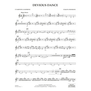 Devious Dance - Eb Baritone Saxophone
