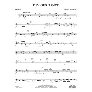 Devious Dance - F Horn 1