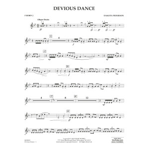 Devious Dance - F Horn 2