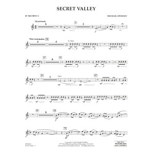 Secret Valley - Bb Trumpet 2