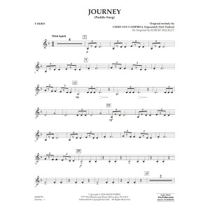 Journey (Paddle Song) - F Horn