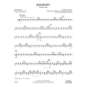 Journey (Paddle Song) - Percussion 1