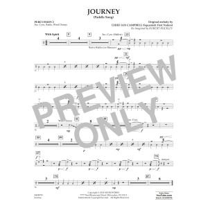 Journey (Paddle Song) - Percussion 2