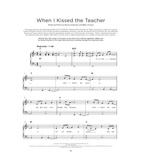 When I Kissed The Teacher