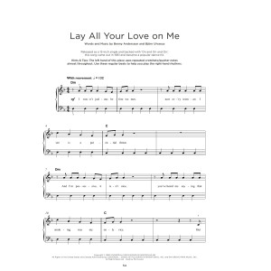 Lay All Your Love On Me