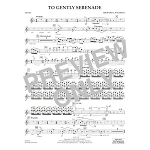 To Gently Serenade - Flute