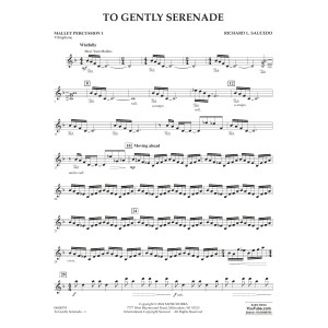 To Gently Serenade - Mallet Percussion 1
