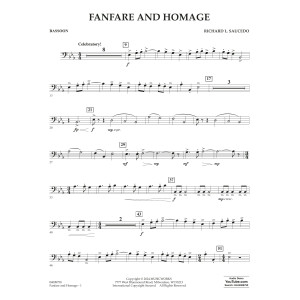 Fanfare and Homage - Bassoon
