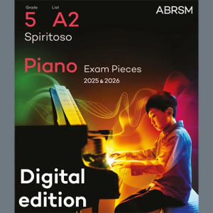 Spiritoso (Grade 5, list A2, from the ABRSM Piano Syllabus 2025 & 2026)
