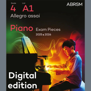 Allegro assai (Grade 4, list A1, from the ABRSM Piano Syllabus 2025 & 2026)