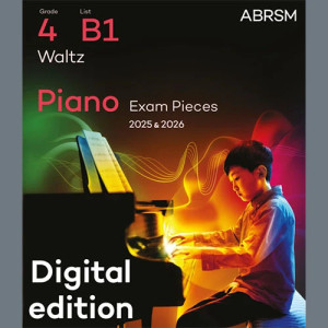 Waltz (Grade 4, list B1, from the ABRSM Piano Syllabus 2025 & 2026)