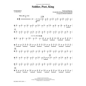 Soldier, Poet, King (arr. Roger Emerson) - Tenor Drum