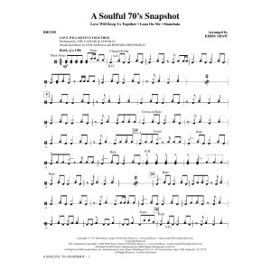 A Soulful 70's Snapshot (Medley) - Drums