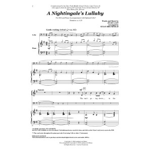 A Nightingale's Lullaby (arr. Susan Brumfield)