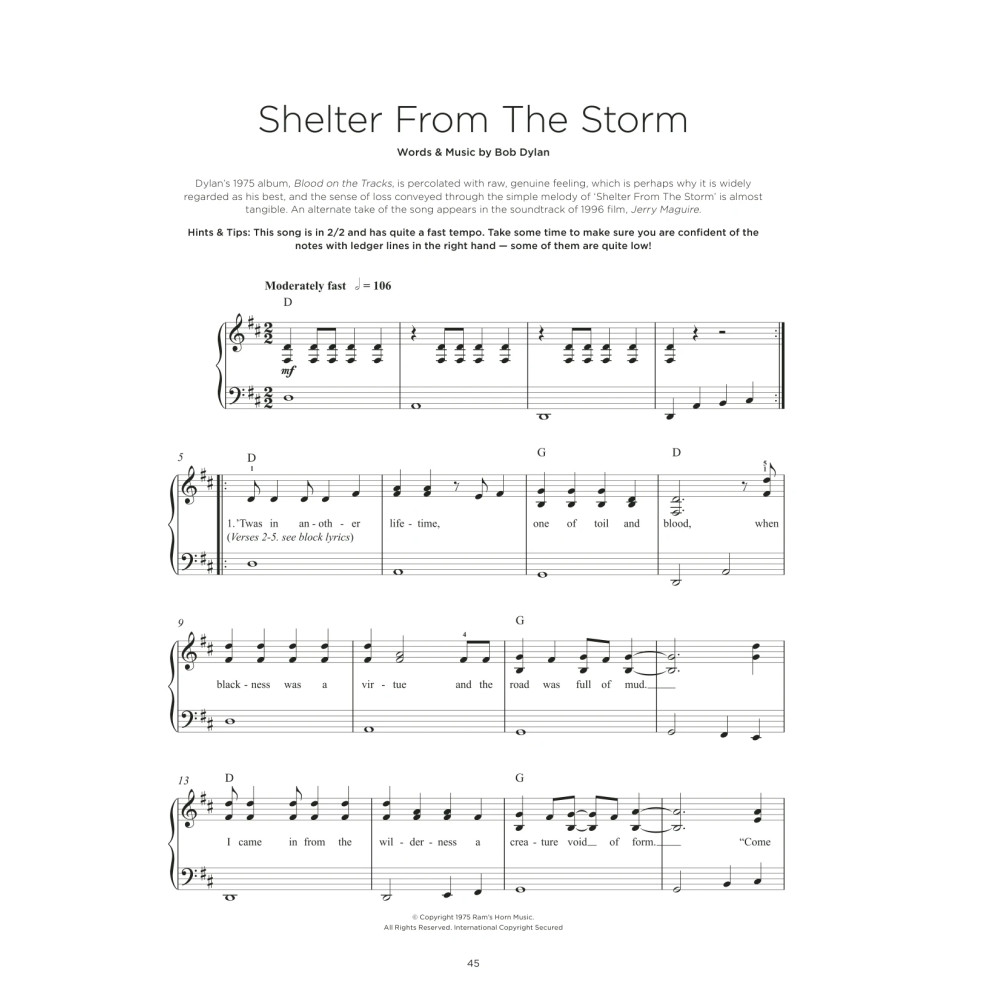 Shelter From The Storm
