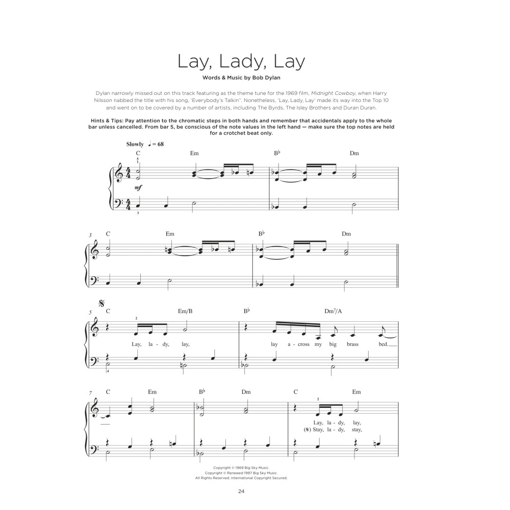 Lay, Lady, Lay