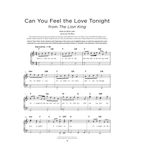 Can You Feel The Love Tonight (from The Lion King)