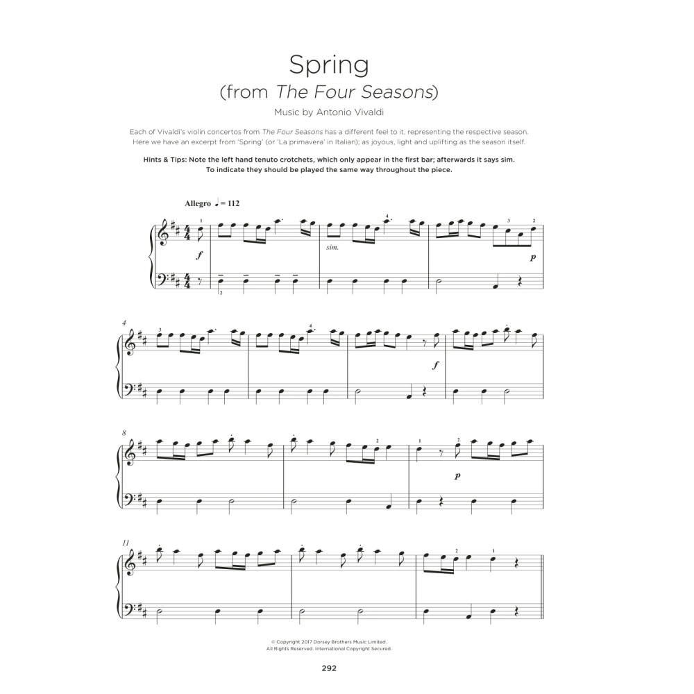 Allegro I, RV 269 ("Spring")