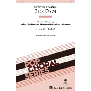Back On 74 (arr. Mac Huff)