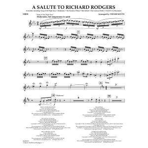 A Salute To Richard Rodgers (arr. Ted Ricketts) - Oboe