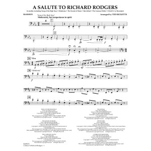 A Salute To Richard Rodgers (arr. Ted Ricketts) - Bassoon