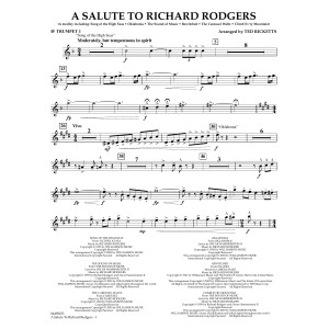 A Salute To Richard Rodgers (arr. Ted Ricketts) - Bb Trumpet 1