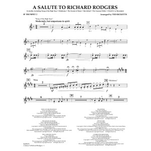 A Salute To Richard Rodgers (arr. Ted Ricketts) - Bb Trumpet 2