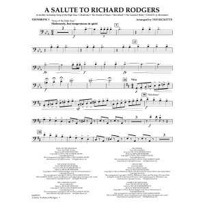A Salute To Richard Rodgers (arr. Ted Ricketts) - Trombone 1