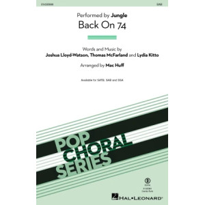 Back On 74 (arr. Mac Huff)