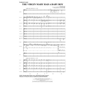 The Virgin Mary Had A Baby Boy (arr. Joseph M. Martin) - Full Score