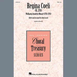 Regina Coeli (K. 276) (arr. John Leavitt)