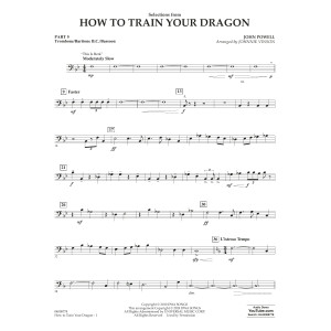 Selections from How To Train Your Dragon (arr. Johnnie Vinson) - Pt.5 - Baritone T.C.