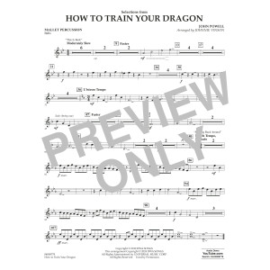 Selections from How To Train Your Dragon (arr. Johnnie Vinson) - Mallet Percussion