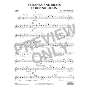 Ye Banks And Braes O' Bonnie Doon (arr. Michael Sweeney) - Pt.1 - Violin